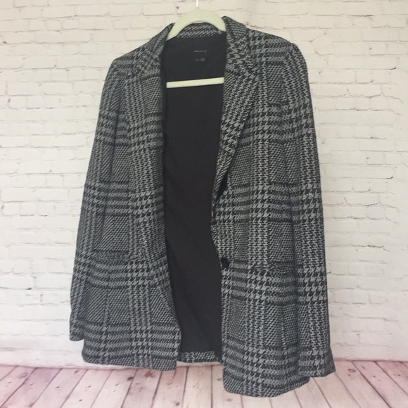 Theory Jackets & Blazers - GORGEOUS Theory Houndstooth Plaid Blazer